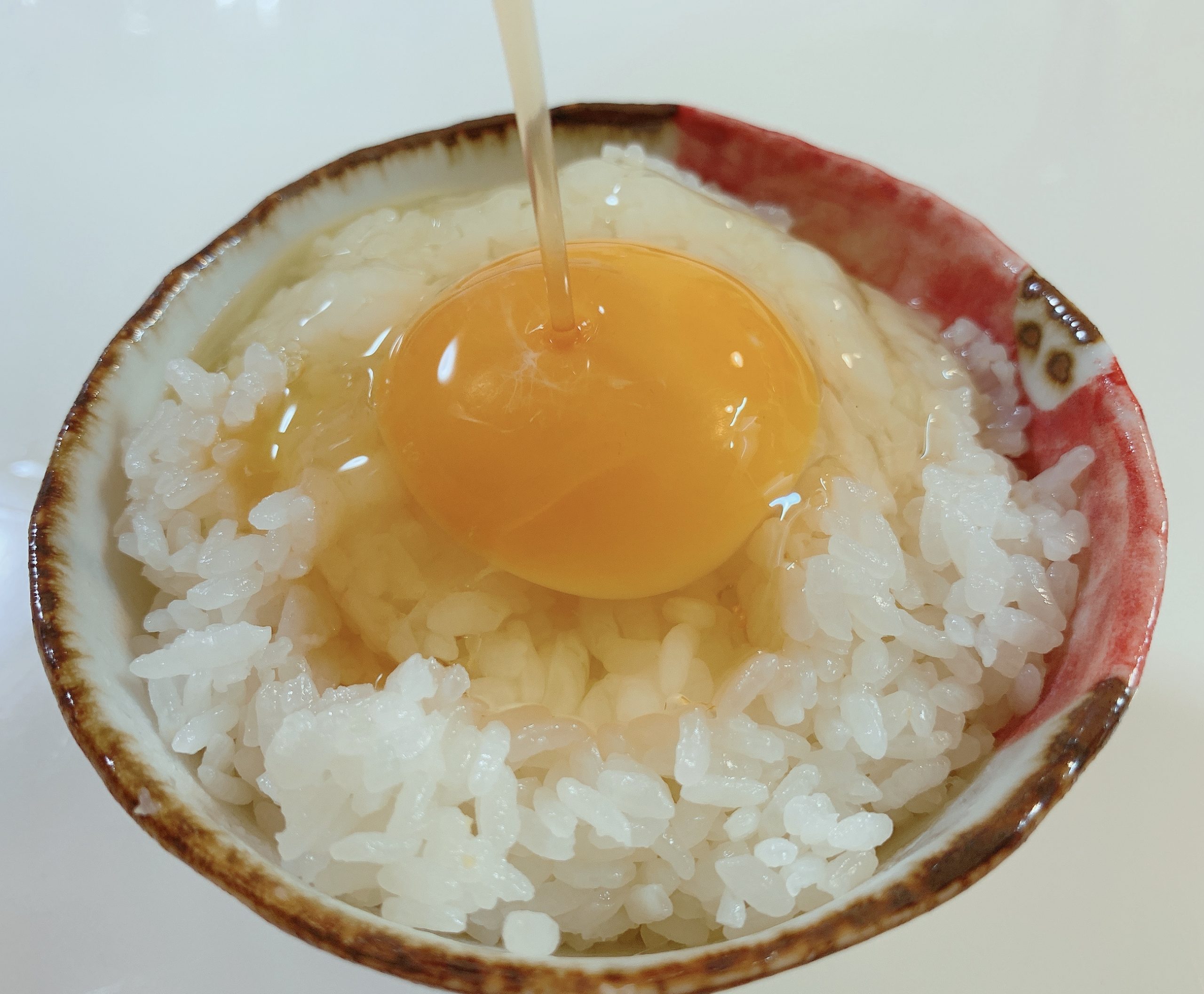 夜食に卵かけご飯を頂きました 道の駅しかべ間歇泉公園